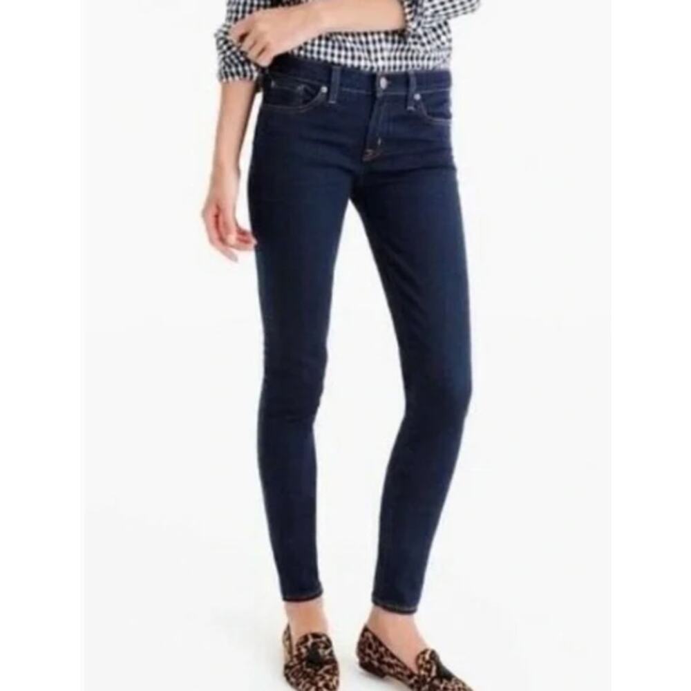 J. Crew Toothpick Dark Wash Skinny Jeans Size 27